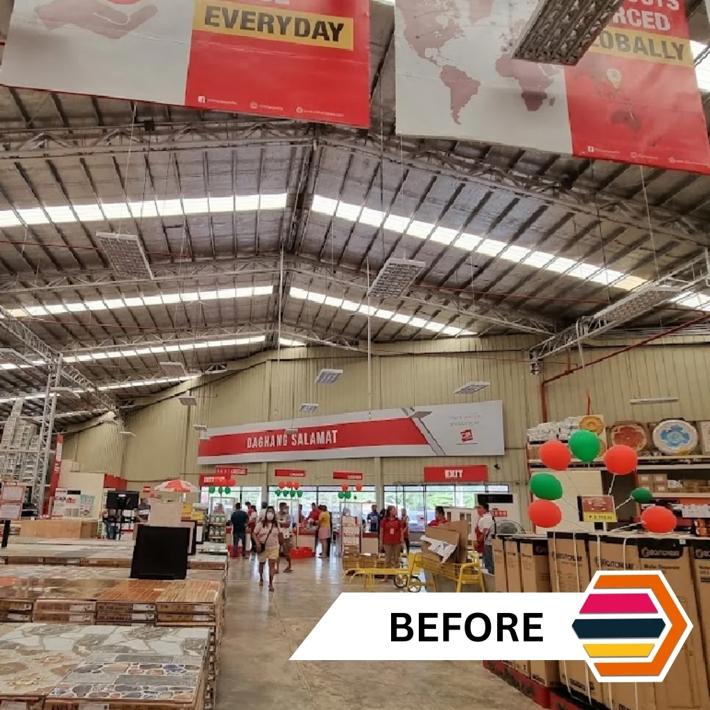 MEP Engineering - Before Citi Hardware - No smoke extraction installed