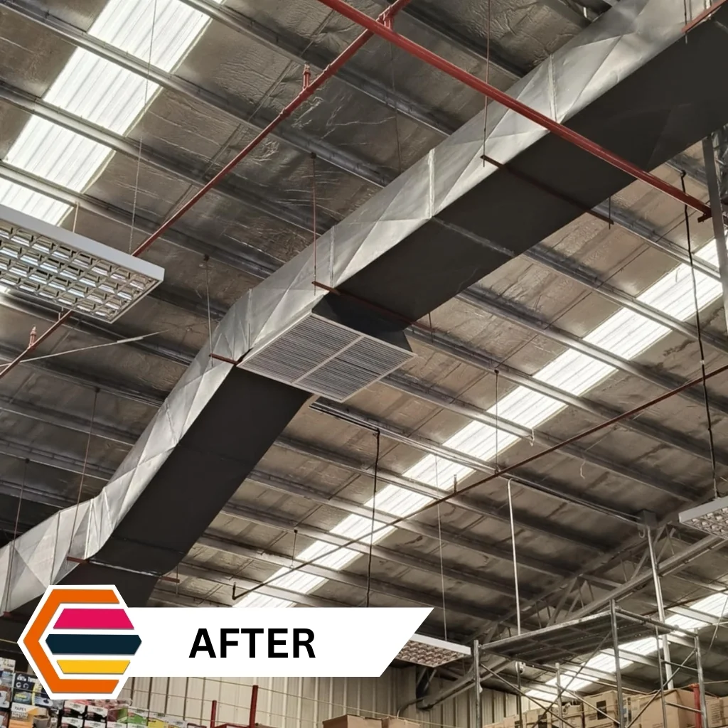 MEP Engineering - After Citi Hardware - New smoke extraction installed