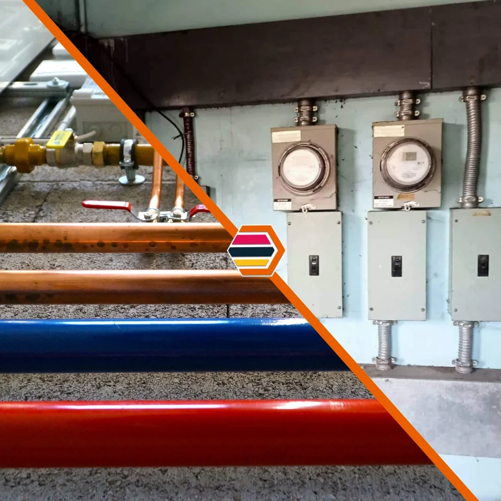 electrical services and plumbing services